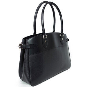 Louis Vuitton Black Epi Passy Shoulder Tote Bag